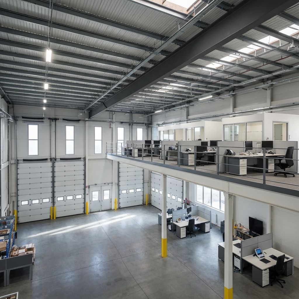 Galpones con Entrepiso